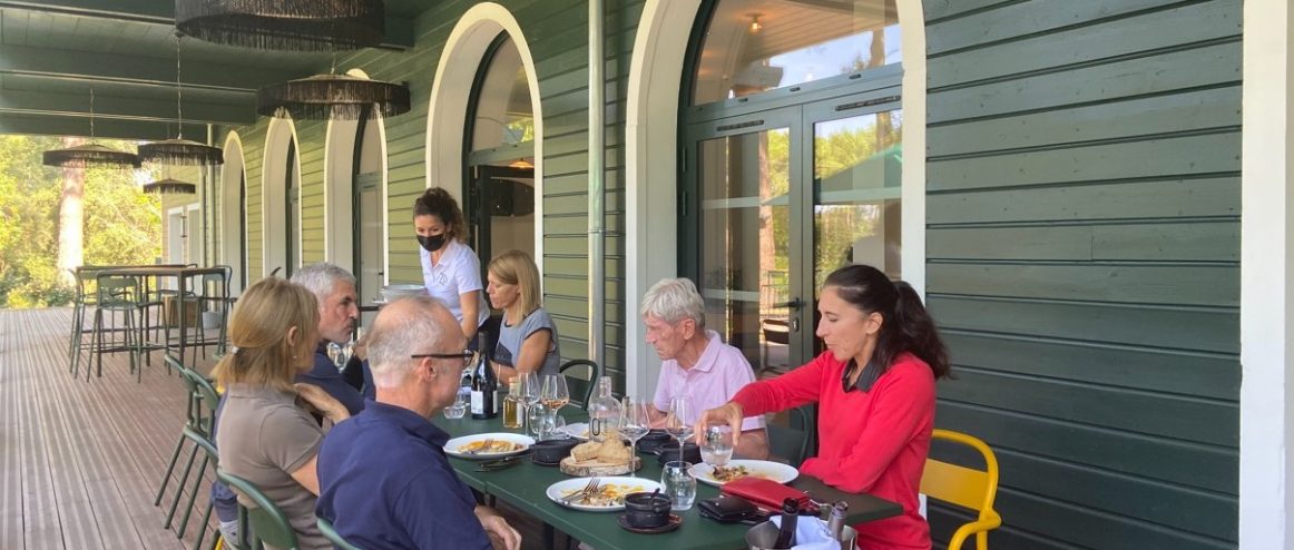Déjeuner sur la terrasse de l'Hôtel 70 Hectares et l'Océan (40)